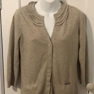 Ladies J. Jill Two Pocket Cardigan
